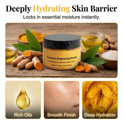 👩‍⚕️Turmeric Body Scrub – Gentle Exfoliation & Dark Spot Corrector