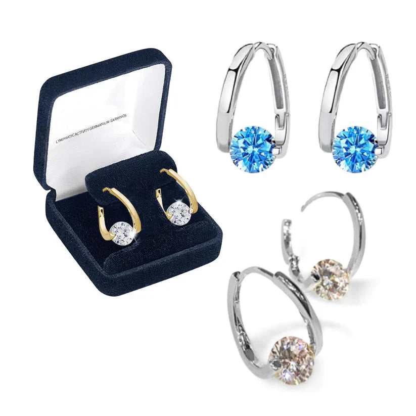 (🔥LAST DAY SALE - 66% OFF) Lymphvity MagneTherapy Germanium Earrings – Revitalize Your Well-being! 💎