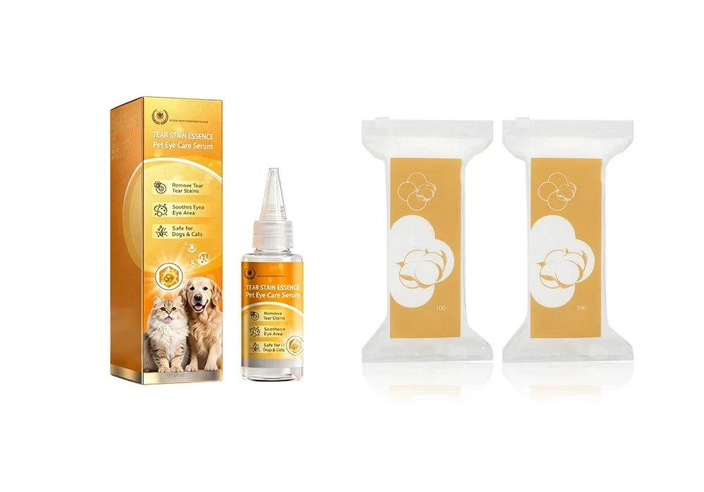 Tiworld™ Pet Eye Care Drops – Gentle Tear Stain Cleaning & Eye Area Care