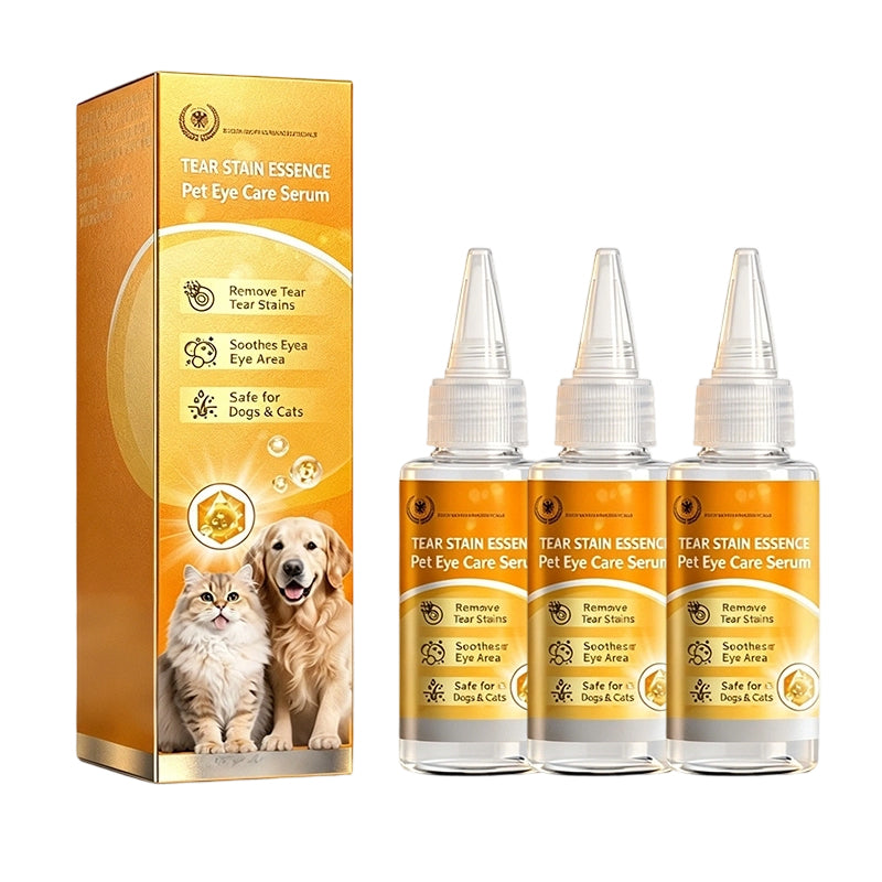 Tiworld™ Pet Eye Care Drops – Gentle Tear Stain Cleaning & Eye Area Care