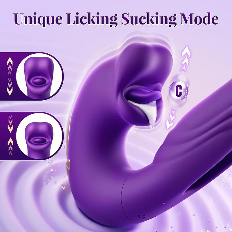 💋 Sale 70% OFF 💋 2026 Upgraded YAGOO™ 4-in-1 Flapping & Licking Vibrator