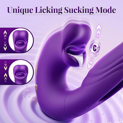 💋 Sale 70% OFF 💋 2026 Upgraded YAGOO™ 4-in-1 Flapping & Licking Vibrator