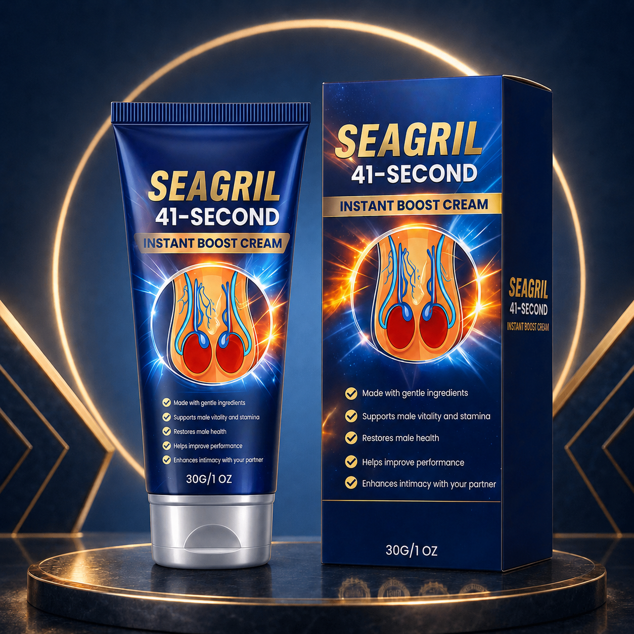 💪SEAGRIL® Instant Boost Cream: Rock-Hard in 41 Seconds⚡—Without Pills, Planning, or Apologies