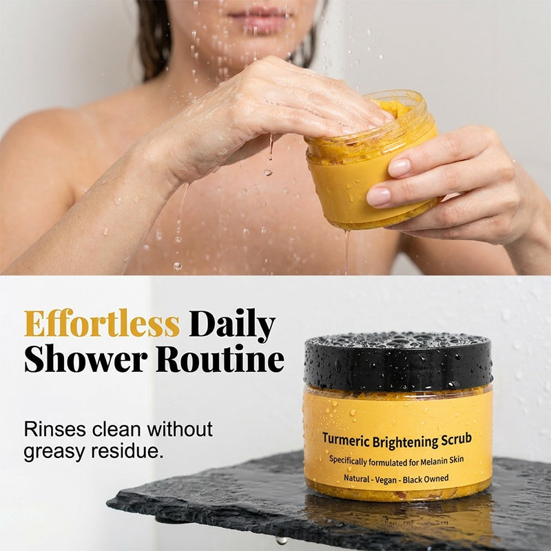 👩‍⚕️Turmeric Body Scrub – Gentle Exfoliation & Dark Spot Corrector