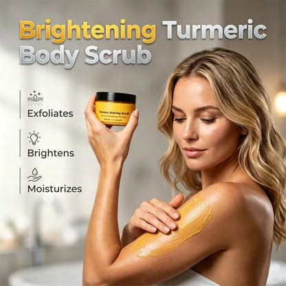 👩‍⚕️Turmeric Body Scrub – Gentle Exfoliation & Dark Spot Corrector