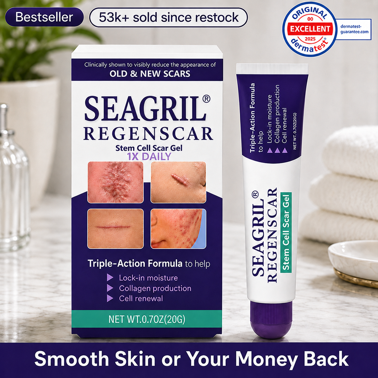 SEAGRIL® Stem Cell Scar Gel