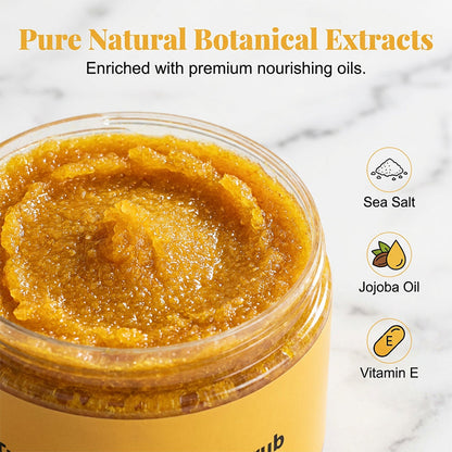 👩‍⚕️Turmeric Body Scrub – Gentle Exfoliation & Dark Spot Corrector