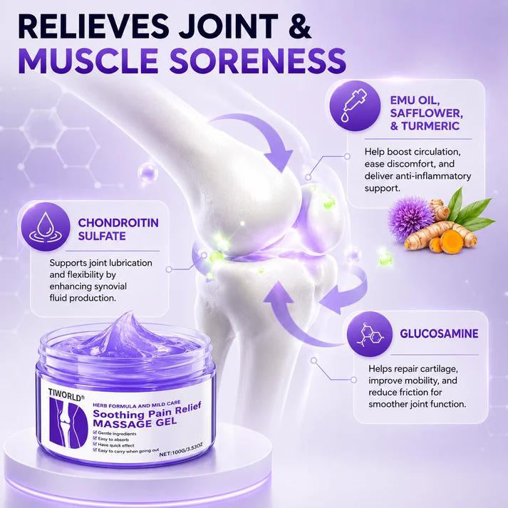 Tiworld Joint Pain Relief Purple Gel