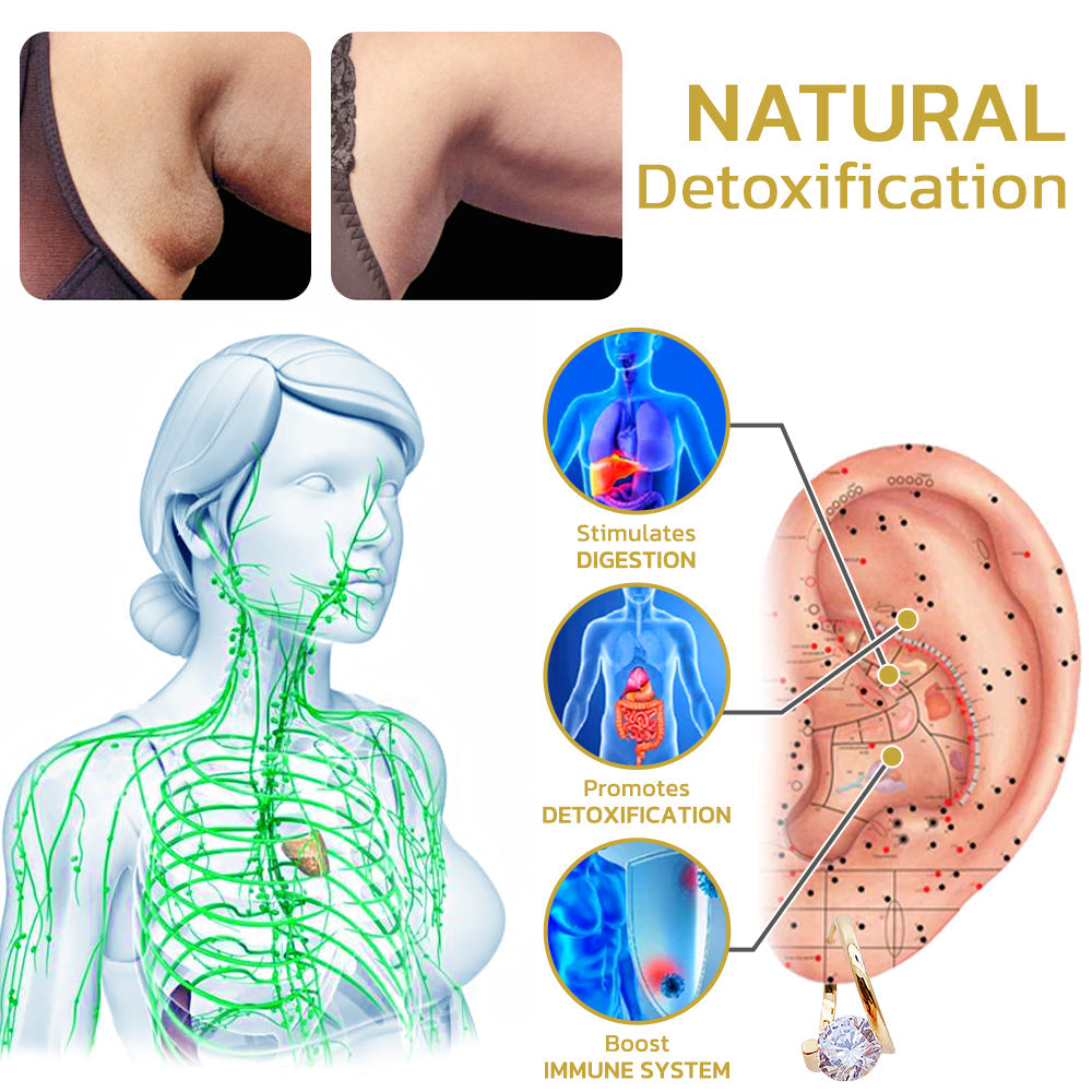 (🔥LAST DAY SALE - 66% OFF) Lymphvity MagneTherapy Germanium Earrings – Revitalize Your Well-being! 💎