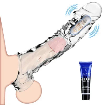 Yagoo™ Vibrating Crystal Sleeve Fit All Men (Imported Quality🇺🇸)