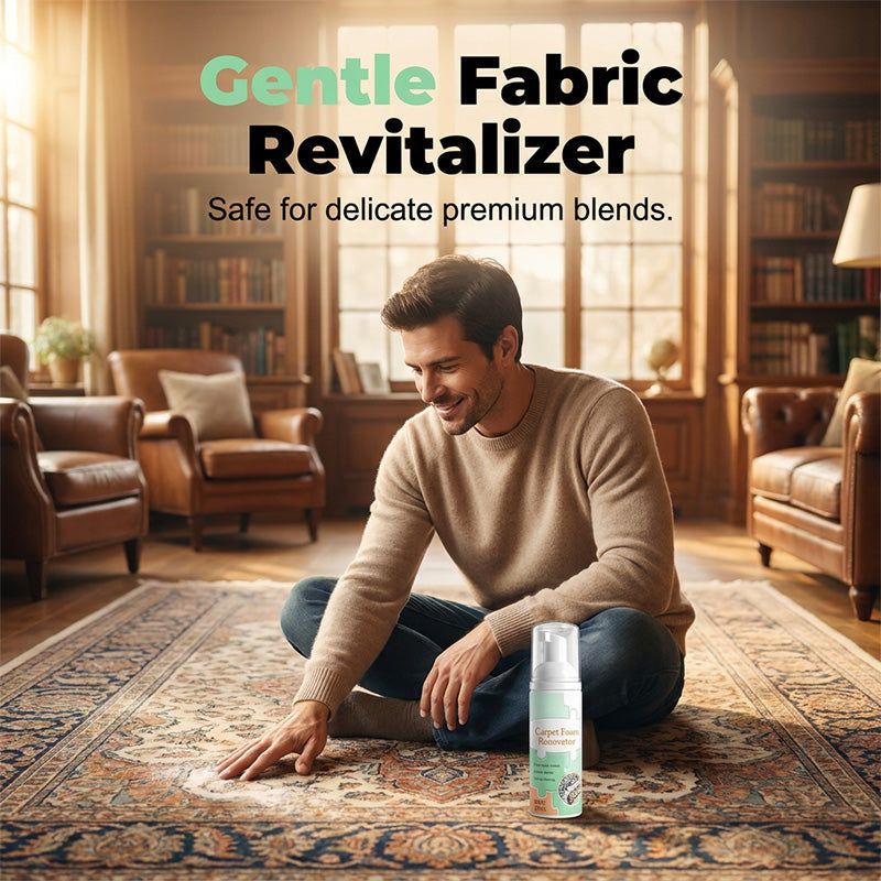 🔥Limited Time Promotion 47% OFF🔥Waterless Carpet Foam Stain Remover with Towel