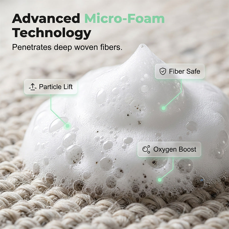 🔥Limited Time Promotion 47% OFF🔥Waterless Carpet Foam Stain Remover with Towel
