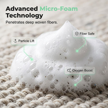 🔥Limited Time Promotion 47% OFF🔥Waterless Carpet Foam Stain Remover with Towel