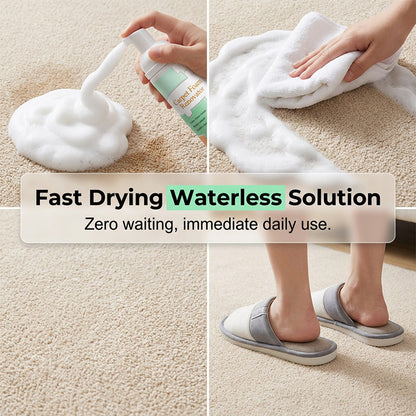 🔥Limited Time Promotion 47% OFF🔥Waterless Carpet Foam Stain Remover with Towel